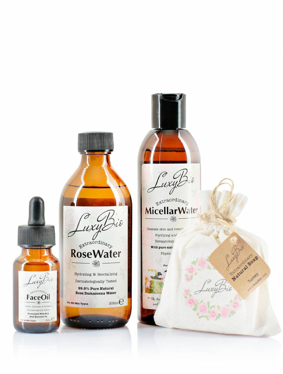 4 Rose Skin Care Set