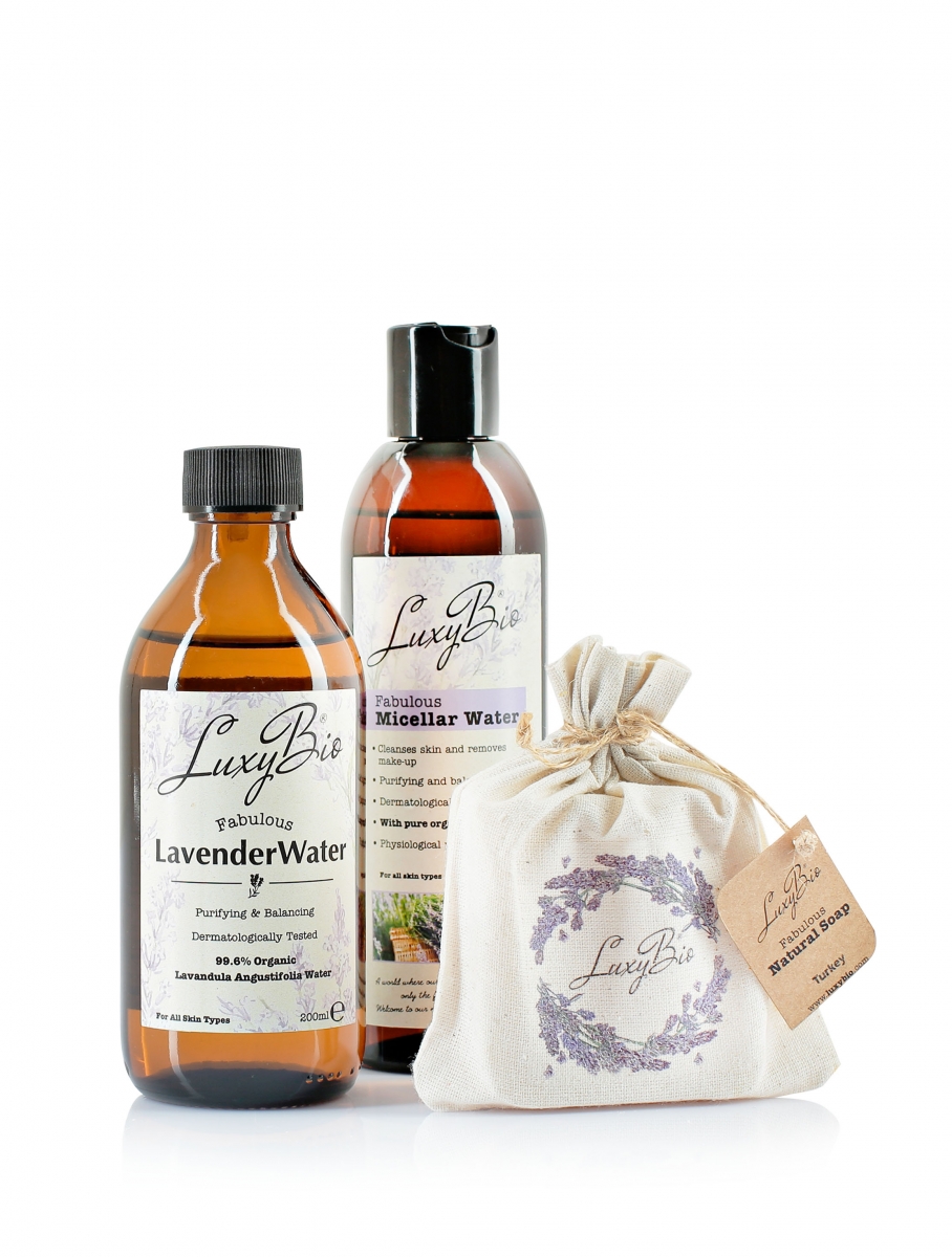 Luxy Bio - Cleansing and Purifying Lavender Skin Care Set
