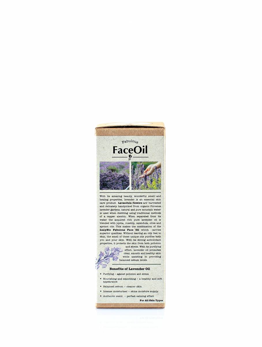 Saf Lavanta Yağı İçeren, Doğal Lavanta Yüz Bakım Yağı 30 ml