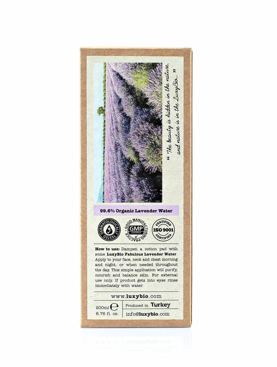 Natural, Pure Lavender Water 200 ml