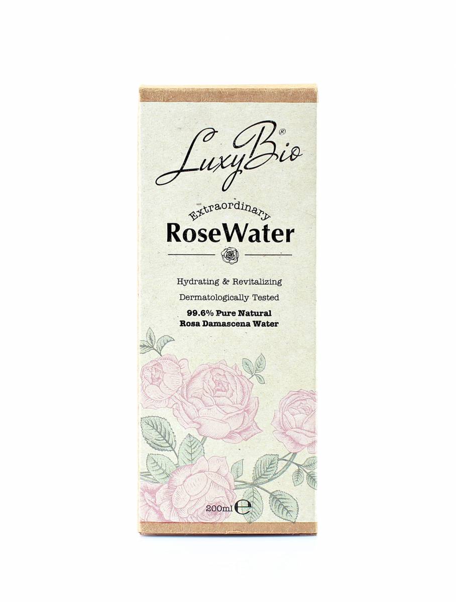 LuxyBio Rose Water 200 ml
