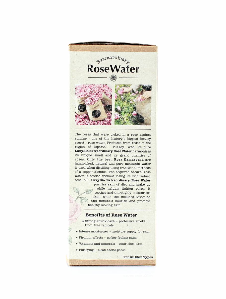 LuxyBio Rose Water 200 ml