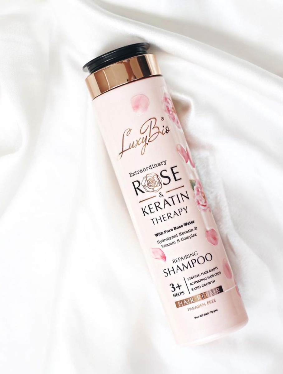 Nourishing Shampoo with Rose & Keratin Extract 300 ml